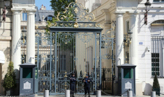 Le ministère de l'Intérieur à Paris le 1er avril 2020 ( AFP / Ludovic MARIN )