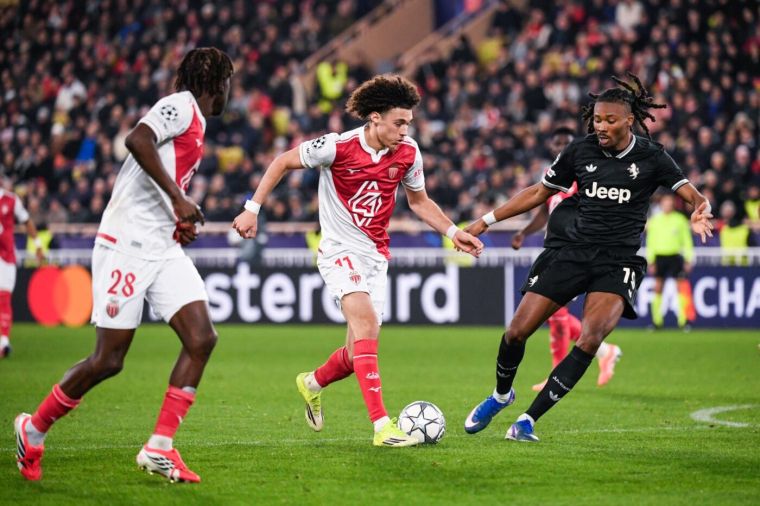 Monaco qualifié pour les barrages après son nul face à la Juventus