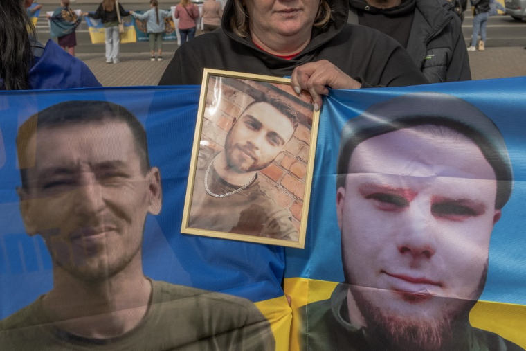 Kiev va récupérer les corps de soldats tombés dans des secteurs tels que Bakhmout ou Avdiïvka ( AFP / ROMAN PILIPEY )