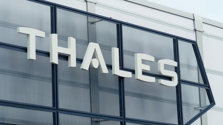 Le logo de Thales. (Crédit : Adobe Stock)