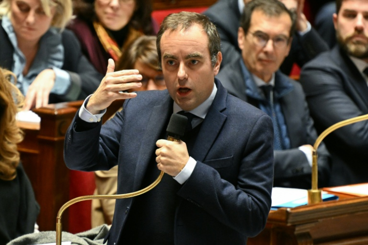Le Premier ministre Sébastien Lecornu, le 6 janvier 2026 à l'Assemblée nationale, à Paris ( AFP / Bertrand GUAY )