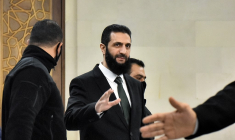 Ahmad al-Chareh à Dams, en syrie, le 22 décembre 2024. ( AFP / - )