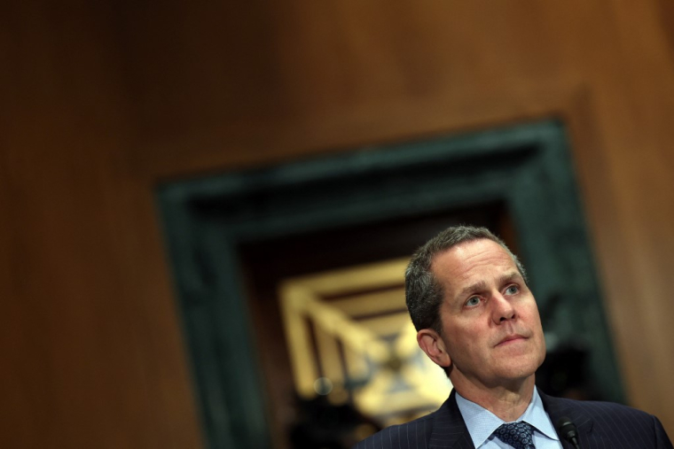 Michael Barr à Washington, aux États-Unis, le 16 mai 2024. ( GETTY IMAGES NORTH AMERICA / KEVIN DIETSCH )