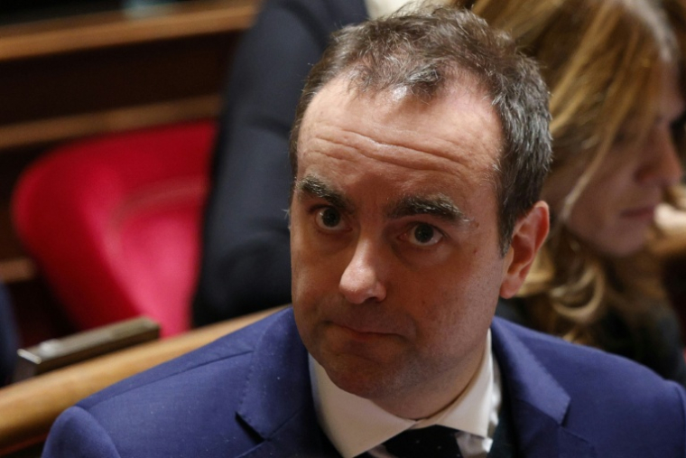 Le Premier ministre Sébastien Lecornu le 26 novembre 2025 ( AFP / GEOFFROY VAN DER HASSELT )