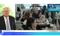 "Le rebond boursier me semble un peu tôt en Europe par rapport au cycle de la maladie !" selon le chef économiste Patrick Artus