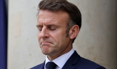 Emmanuel Macron, le 26 juillet 2024, à Paris ( AFP / LUDOVIC MARIN )