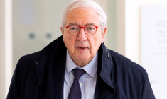 Le politicien socialiste français Jean-Paul Huchon à Paris, le 15 mai 2024 ( AFP / Antonin UTZ )