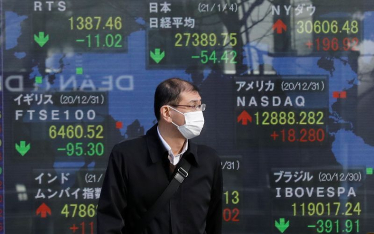 LE NIKKEI FINIT EN BAISSE DE 0,62%