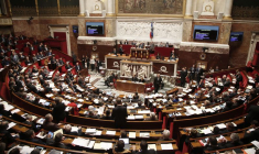 L'Assemblée nationale, à Paris