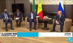 Macky Sall en Russie : "L'Afrique 'victime' du conflit en Ukraine"