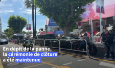 Coupure d'électricité à Cannes au dernier jour du festival, la cérémonie de clôture préservée