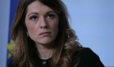 Maud Bregeon, porte-parole du gouvernement et ministre déléguée à l'Energie, le 4 mars 2026 à Paris ( AFP / Thomas SAMSON )