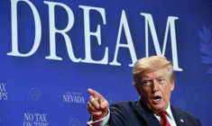 Donald Trump à Las Vegas, aux États-Unis, le 5 août 2026. ( AFP / JIM WATSON )