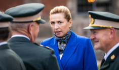 La Première ministre danoise Mette Frederiksen, à Copenhague, le 5 septembre 2026 ( Ritzau Scanpix / Emil Nicolai Helms )