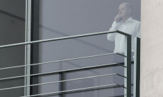 Olaf Scholz à Berlin, en Allemagne, le 6 novembre 2024. ( AFP / ODD ANDERSEN )