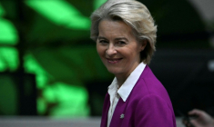 La présidente de la Commission européenne Ursula von der Leyen à Belém (Brésil) le 6 novembre 2025 avant la COP30 ( AFP / Mauro PIMENTEL )