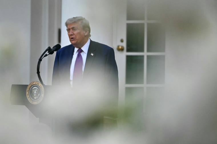 Le président américain Donald Trump le 11 mai 2026, à Washington ( AFP / Kent NISHIMURA )