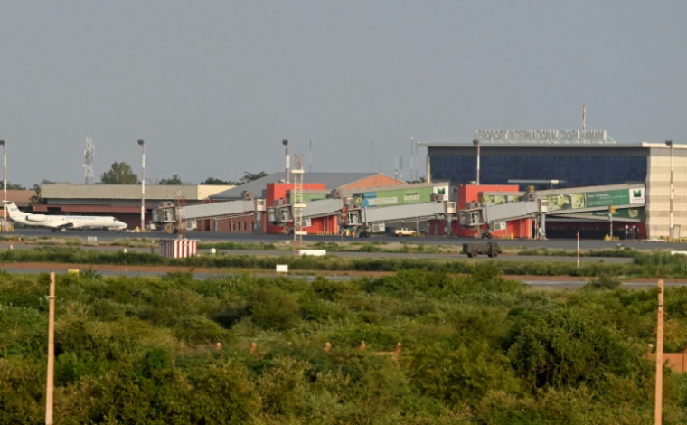 Vue générale de l'aéroport international de Niamey, la capitale du Niger, le 10 septembre 2023 ( AFP / - )