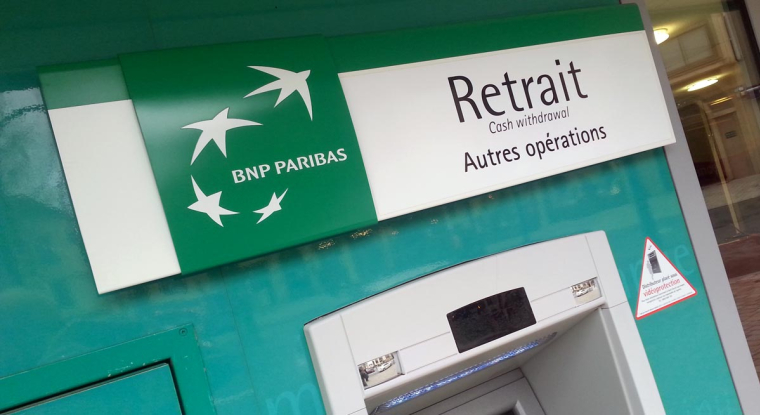 L'action BNP Paribas perd 16% sur un an. (© BNP Paribas)