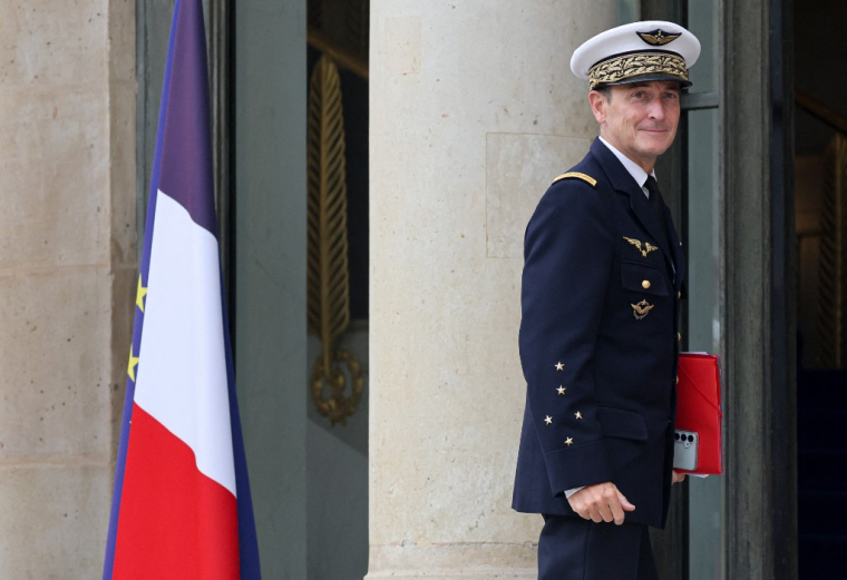 Fabien Mandon à Paris, le 4 septembre 2025. ( AFP / LUDOVIC MARIN )