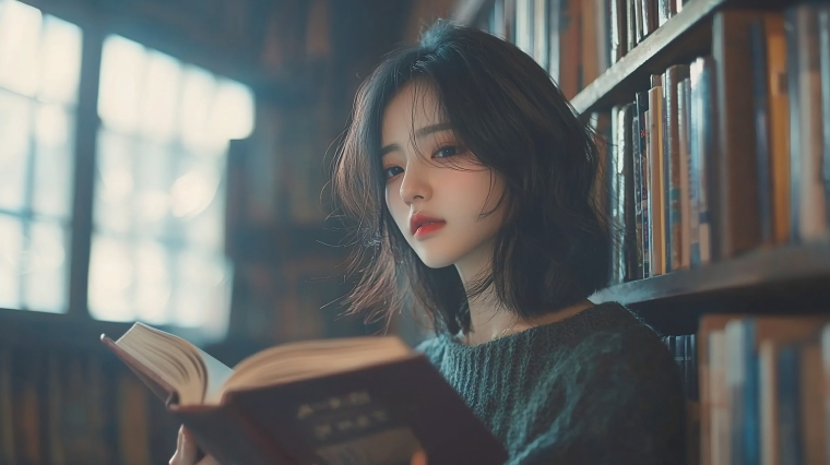 La new romance correspond à un remaniement de la chaîne du livre à l’heure du numérique. (crédit: Adobe Stock/photo générée par IA)