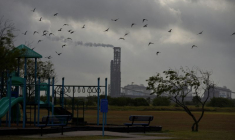 Une installation de GNL à Cheniere au Texas