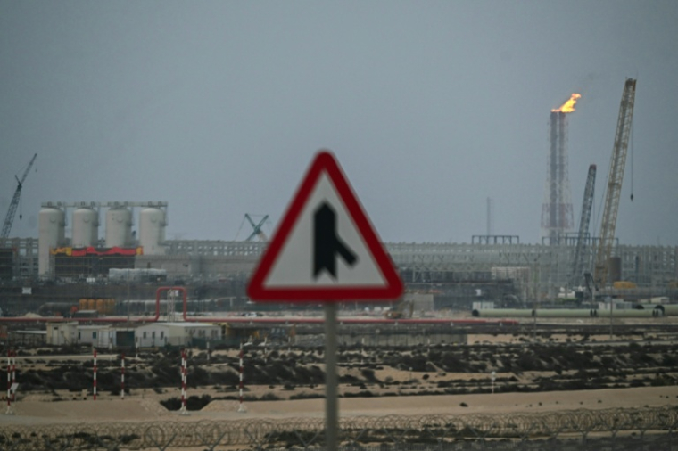 Vue du site gazier de QatarEnergy de Ras Laffan le 2 mars 2026 ( AFP / - )