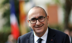 Le ministre français de l'Intérieur Laurent Nunez en déplacement à Espagne, le 24 ctobre 2025 à Madrid ( AFP / OSCAR DEL POZO )