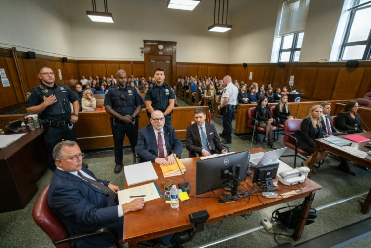 L'ancien producteur de Hollywood Harvey Weinstein devant un tribunal de New York, le 23 septembre 2026  ( POOL / Steven Hirsch )