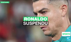 Cristiano Ronaldo suspendu 30 jours par la Fédération portugaise de football