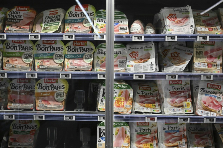 Une étagère réfrigérée dans un supermarché de Septèmes-les-Vallons, dans les Bouches-du-Rhône, le 3 novembre 2022 ( AFP / Christophe SIMON )