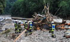 ONZE MORTS APRÈS DES PLUIES DILUVIENNES DANS L'OUEST DE L'ALLEMAGNE