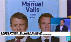 Législatives en France : fiasco pour l'ancien Premier ministre Manuel Valls