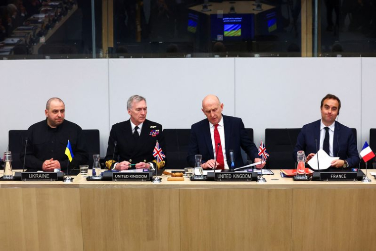 Le Royaume-Uni et la France accueillent une réunion des ministres de la défense de la coalition des volontaires à l'OTAN à Bruxelles