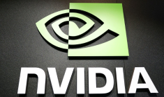 Le logo de Nvidia le 21 mai 2025 ( AFP / I-HWA CHENG )