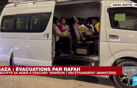 Gaza : les évacuations d'étrangers et de binationaux par Rafah se poursuivent