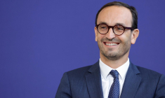 Thomas Cazenave, le 20 juillet 2023, à Paris ( AFP / Geoffroy VAN DER HASSELT )