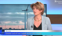 Bourse : "Je suis sûre qu'Engie peut faire beaucoup mieux dans le futur !", selon Isabelle Kocher (DG d'Engie)