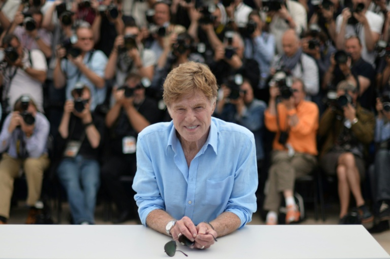 Robert Redford le 22 mai 2013 à Cannes ( AFP / Alberto PIZZOLI )