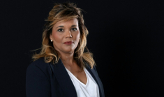 La députée Maud Petit à l'Assemblée nationale le 29 juin 2022  ( AFP / ALAIN JOCARD )