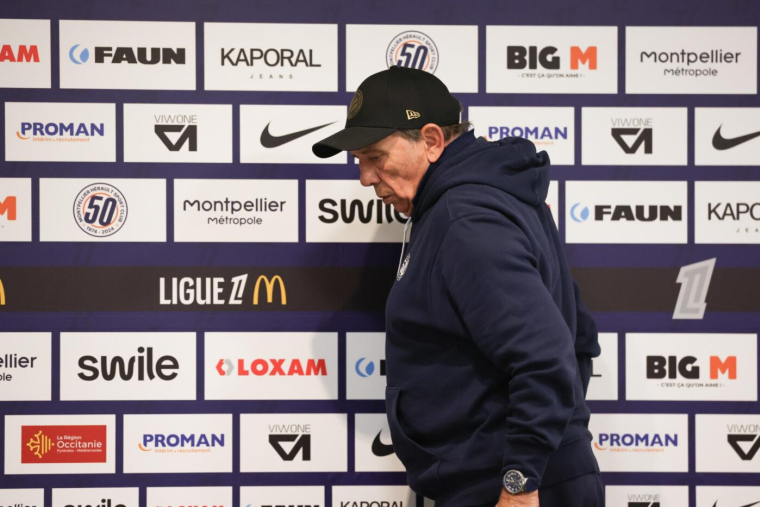 Jean-Louis Gasset ne croit même plus au maintien de Montpellier
