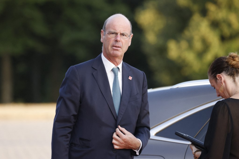 Éric Lombard à Paris, le 18 juillet 2022. ( POOL / LUDOVIC MARIN )