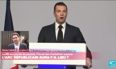 Législatives : Jordan Bardella (RN) invite les électeurs à "faire le choix d'une rupture responsable"