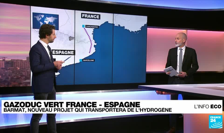 Qu'est-ce que le gazoduc BarMar qui doit relier l'Espagne à la France