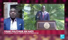 "Le président Jovenel Moïse est un dictateur ", selon l’opposant haïtien Youri Latortue