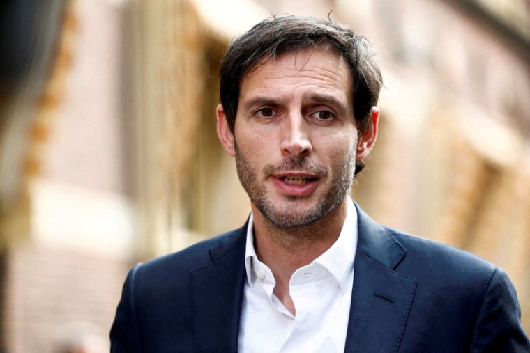 Photo d'archives de Wopke Hoekstra à La Haye, aux Pays-Bas