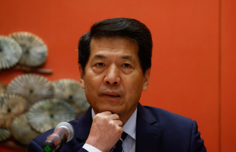 L'envoyé spécial chinois pour les affaires eurasiennes Li Hui à Pékin, en Chine