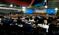 Deuxième session plénière du sommet des Brics à Rio de Janeiro, au Brésil, le 6 juillet 2025 ( AFP / Pablo PORCIUNCULA )