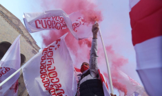 L'OPPOSITION GÉORGIENNE CONTESTE DANS LA RUE LE RÉSULTAT DES LÉGISLATIVES