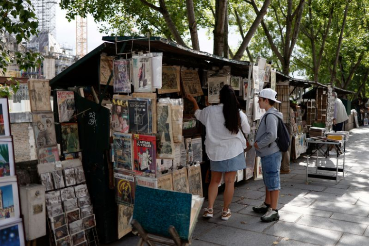 Les bouquinistes de la Seine à Paris
